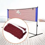 Filet de badminton - boyou - portable - fibre de polypropylène - résistant à lusure - doux Filet de badminton - boyou - portable - fibre de polypropylène - résistant à lusure - doux