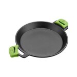Bra prior pole  paella en aluminium fondu avec anti - adhsif et anses en silicone tflon classic 36cm ...