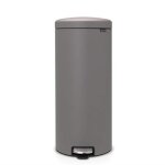 Brabantia - 119187 - poubelle � p�dale newicon 30l mineral concrete grey 119187
