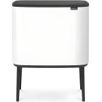 Brabantia poubelle bo touch bin - 36 l - blanc