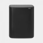 Brabantia poubelle bo touch bin - 60 l - matt black Brabantia poubelle bo touch bin - 60 l - matt black