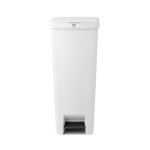 Brabantia poubelle À pédale 40l stepup gris clair 800009 Brabantia poubelle À pédale 40l stepup gris clair 800009