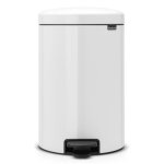 Brabantia poubelle � p�dale newicon - 20l - blanc