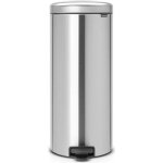 Brabantia poubelle  pdale newicon 30l acier mat