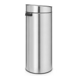 Touch bin new 30 l matt steel code g - brabantia