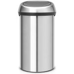 Brabantia poubelle touch bin - 60l - acier mat