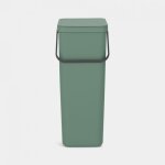Brabantia poubelle waste bin sort & go 40 l - fir green