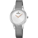 Montre femme festina collection mademoiselle - festina - bracelet acier - couleur blanc