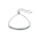 Bracelet - swarovski - adore - métal rhodié blanc - cristaux swarovski - réglable 15 - 22 cm Bracelet - swarovski - adore - métal rhodié blanc - cristaux swarovski - réglable 15 - 22 cm