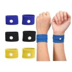 Bracelet anti nause - non spcifi - 6 pcs - acupressure naturelle - universel - rutilisable