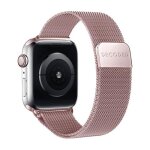 Bracelet apple watch - decoded - milan traction - maille milanaise - rose - 38 / 40 / 41 / 42mm Bracelet apple watch - decoded - milan traction - maille milanaise - rose - 38 / 40 / 41 / 42mm