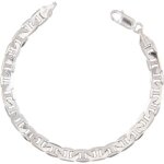 Bracelet - latelier dazur - argent massif 925 / 000 - maille marine - homme Bracelet - latelier dazur - argent massif 925 / 000 - maille marine - homme