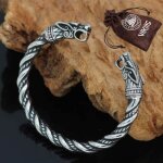 Bracelet bbyaki nordic viking vintage bracelet en acier inoxydable ouverture rglable bracelet en titane ...