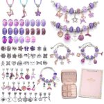 Bracelet bijoux enfants fille charms bracelet kit fabrication creation bijoux cadeau de nol 5 - 13 ans ...