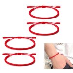 Bracelet - bouddhiste - tibtain - cordon tress - ajustable - couleurs vives