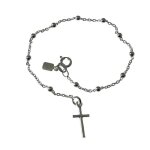 Bracelet chapelet en argent 925 - femme