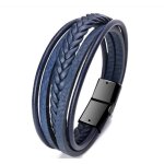 Bracelets en cuir véritable à la mode pour hommes bracelets en corde lh1124mzjwlmt19lr tape 10 Bracelets en cuir véritable à la mode pour hommes bracelets en corde lh1124mzjwlmt19lr tape 10