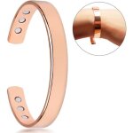 Bracelet - cuivre - unisexe - magntique - rglable - soulagement de la douleur