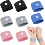 Bracelets dacupression - noname - lot de 4 - anti - nauses - mal de mer - rutilisables