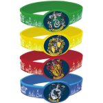 4 bracelets �lastiques harry potter - multicolore