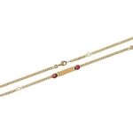 Bracelet enfant - bijouxia - coccinelle - plaqu or 18 carats - longueur 16 cm - dor