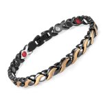 Bracelet femme - argent bracelet en or rose bracelet magntique anti douleur anti stress