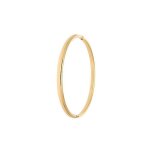 Bracelet - femme - jonc - rond - lisse - plaqué or jaune 750 / 1000 - 3 microns - 64 mm - fermoir clip ... Bracelet - femme - jonc - rond - lisse - plaqué or jaune 750 / 1000 - 3 microns - 64 mm - fermoir clip ...