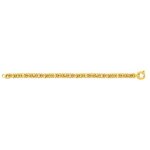 Bracelet femme maille royale or jaune 18 carats Bracelet femme maille royale or jaune 18 carats