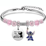 Bracelet femme - zircon - acier au titane - coeur damour - la mode bijoux bracelet couleur en or rose ...