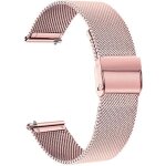 Bracelet compatible galaxy watch active2 - trumirr - or rose - acier inoxydable - confortable - durable ...