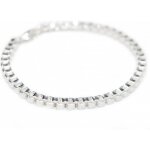 Bracelet gourmette argent homme ou femme
