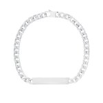 Bracelet gourmette cleor argent 925 / 1000 - homme - taille unique Bracelet gourmette cleor argent 925 / 1000 - homme - taille unique