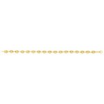 Bracelet grain de caf 18 carats