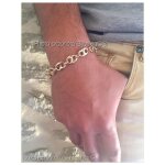 Bracelet - grain de café - plaqué or 18 carats - large - 10 ans de tenue - 3 microns dor Bracelet - grain de café - plaqué or 18 carats - large - 10 ans de tenue - 3 microns dor