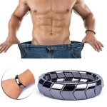 Bracelet en hmatite  la mode bracelet de thrapie magntique pour perte de poids pour hommes bijoux ...