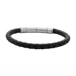 Bracelet - fossil - bracelet fossil tressé brun - cuir - taille ajustable - homme Bracelet - fossil - bracelet fossil tressé brun - cuir - taille ajustable - homme