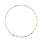 Bracelet jonc - brillaxis - or jaune 18 carats - 1. 5 mm - diam�tre 63 mm - femme