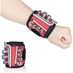 Bracelet magnétique - cadeau homme original - ceinture porte outil - tenir petits outils vis clous boulons ... Bracelet magnétique - cadeau homme original - ceinture porte outil - tenir petits outils vis clous boulons ...