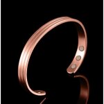 Bracelet de qualit magnetique cuivre 6 aimants homme femme