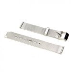 Bracelet  maille milanaise - my - montre - 16 mm - acier inoxydable - argent - mixte