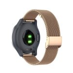 Bracelet pour montre connecte 18mm maille bracelet en acier inoxydable pour garmin vivomove 3 s - 4s ...
