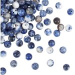 Bracelet perles - bleu - veine - sodalite - 8mm - pierres pr�cieuses