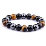 Bracelet pierres naturelles oeil de tigre h�matite oeil de tigre 177473