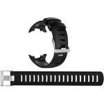 Bracelet de remplacement - sangle suunto d4 - d4i - d4i novo pour montre de plonge - noir