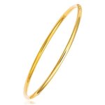 Bracelet rigide plaqu� or sf bijoux - �65 - pour femme