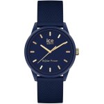 Bracelet silicone / plastique homme - ice watch - montre ice solar power navy gold mesh - couleur de ...
