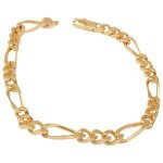 Bracelet souple plaqu or ohanko - homme