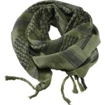 Keffieh shemag - brandit - olive / noir - 100% coton - automne / hiver - dcontract