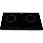 Brandt table induction 2 foyers 2000 watts par foyer 10 positions de cuisson ti2slim1 noire Brandt table induction 2 foyers 2000 watts par foyer 10 positions de cuisson ti2slim1 noire