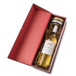 Brantome - bloc de foie gras de canard 120 g et moelleux 75 cl